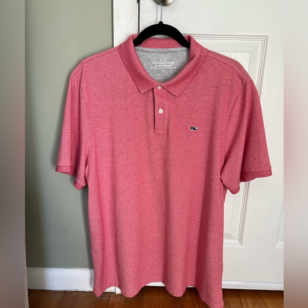 Vineyard Vines Edgartown Polo in Lobster Reef color